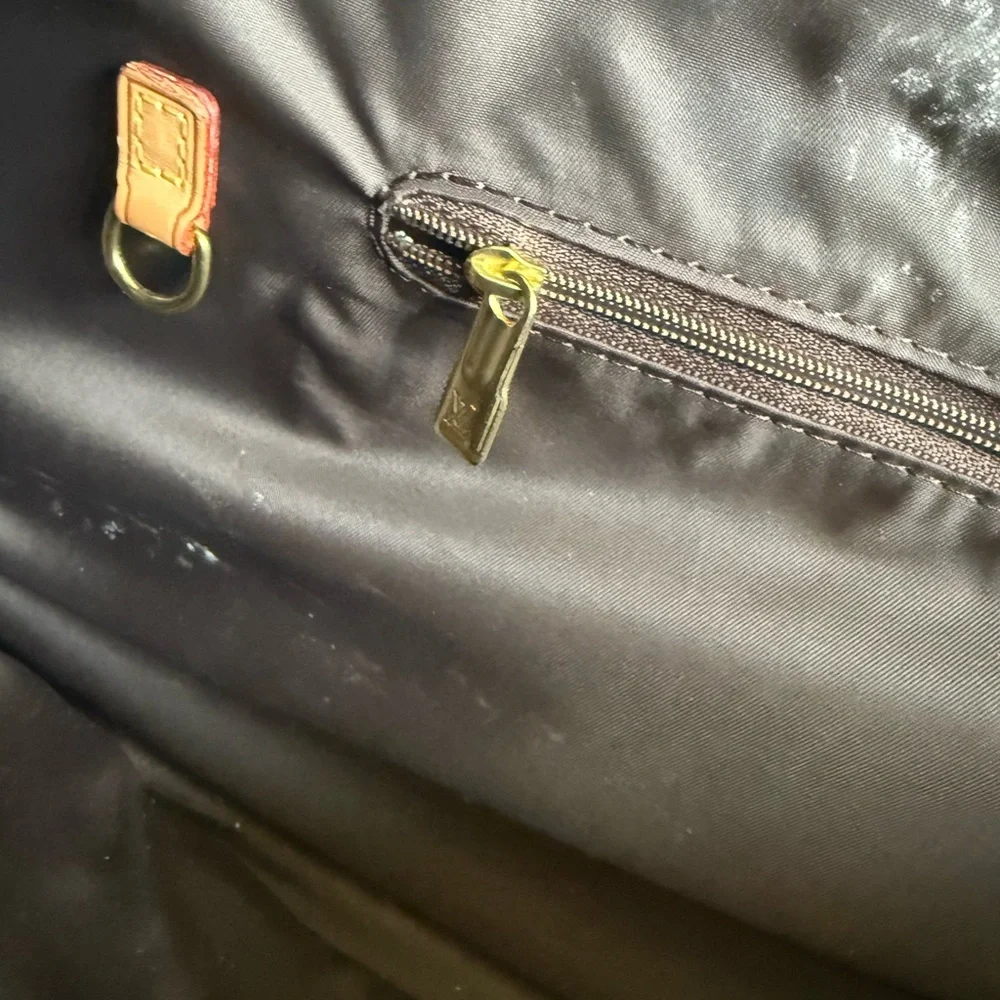 Louis Vuitton Monogram Canvas Rolling Duffel in Brown and Tan